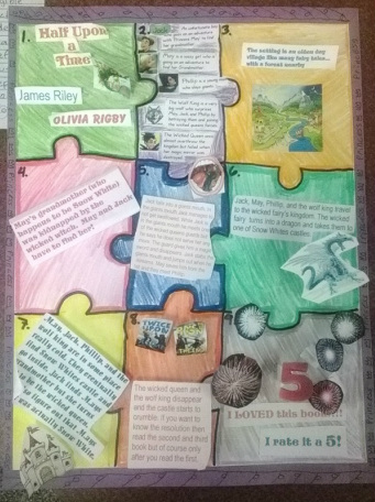 Story Sequence and Main Ideas—A Book Report Puzzle-Piece Project for Any  Novel